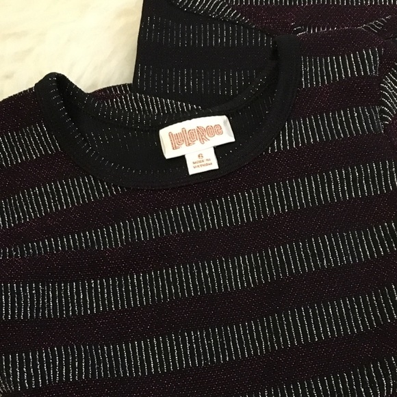 ✨ NWT LuLaRoe Elegant Scarlett Dress - 6 ✨ - Picture 3 of 5